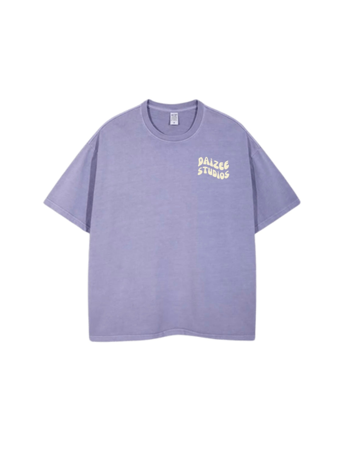 WAVE COTTON TEE PURPLE