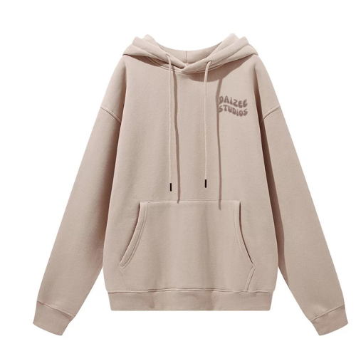 WAVE FLEECE HOODIE CAMEL